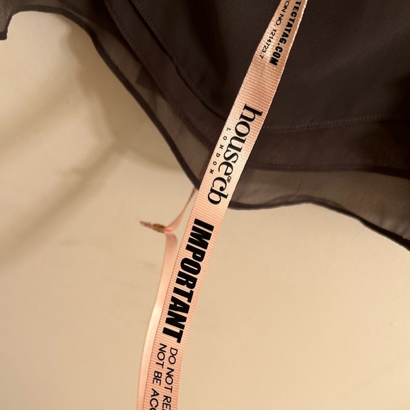 NWT House Of CB Clarice Shadow Floaty Layered Mini Skirt - Picture 13 of 13